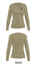 1st Plt, A Co, 2-325 AIR 48515374 Women's Long Sleeve V-neck Shirt - 97