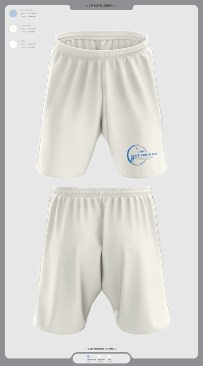 Elite Coats 502 93700817 Athletic Shorts With Pockets - 2