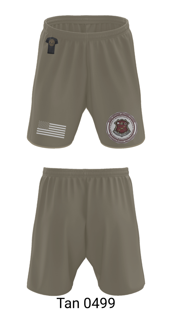 Athletic Shorts With Pockets, BOLC 187TH, Army, Teamtime, Team time, sublimation, custom sports apparel, team uniforms, spirit wear, spiritwear, sports uniforms, custom shirts, team store, custom team store, fundraiser sports, apparel fundraiser