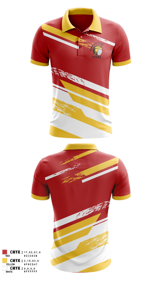 Short Sleeve Performance Polo, Titans, Golf, Teamtime, Team time, sublimation, custom sports apparel, team uniforms, spirit wear, spiritwear, sports uniforms, custom shirts, team store, custom team store, fundraiser sports, apparel fundraiser