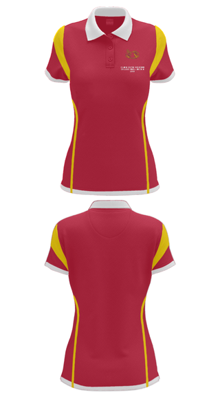 Women's Short Sleeve Performance Polo, Claremont-Mudd-Scripps College Stags & Athenas logo, Track & Field, Teamtime, Team time, sublimation, custom sports apparel, team uniforms, spirit wear, spiritwear, sports uniforms, custom shirts, team store, custom team store, fundraiser sports, apparel fundraiser
