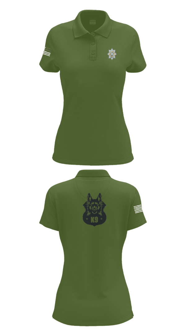 Women's Short Sleeve Performance Polo, Sherwood Foresters, Army, Teamtime, Team time, sublimation, custom sports apparel, team uniforms, spirit wear, spiritwear, sports uniforms, custom shirts, team store, custom team store, fundraiser sports, apparel fundraiser
