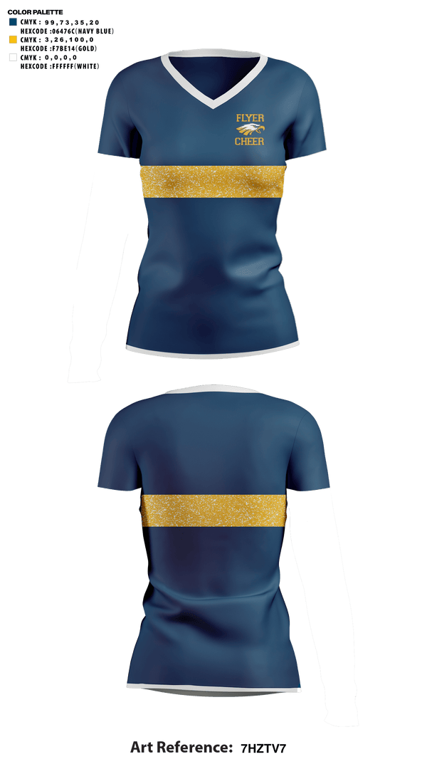 Womens Short Sleeve Vneck Shirt, Franklin County High School Cheer, Cheer, Teamtime, Team time, sublimation, custom sports apparel, team uniforms, spirit wear, spiritwear, sports uniforms, custom shirts, team store, custom team store, fundraiser sports, apparel fundraiser