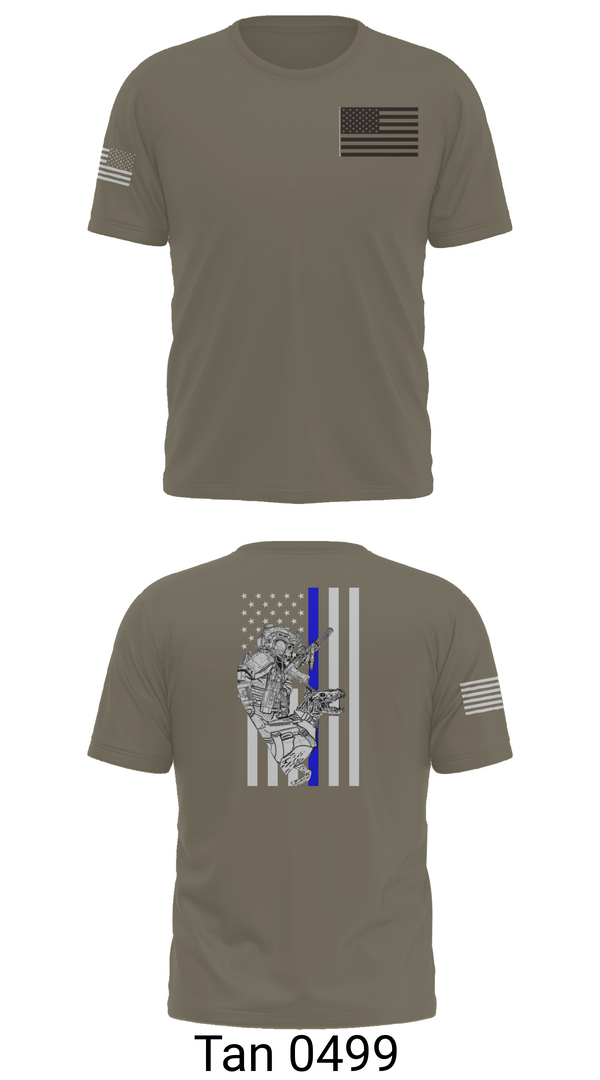 Short Sleeve Performance Shirt, 904th MP Det Military Working Dog, Army, Teamtime, Team time, sublimation, custom sports apparel, team uniforms, spirit wear, spiritwear, sports uniforms, custom shirts, team store, custom team store, fundraiser sports, apparel fundraiser