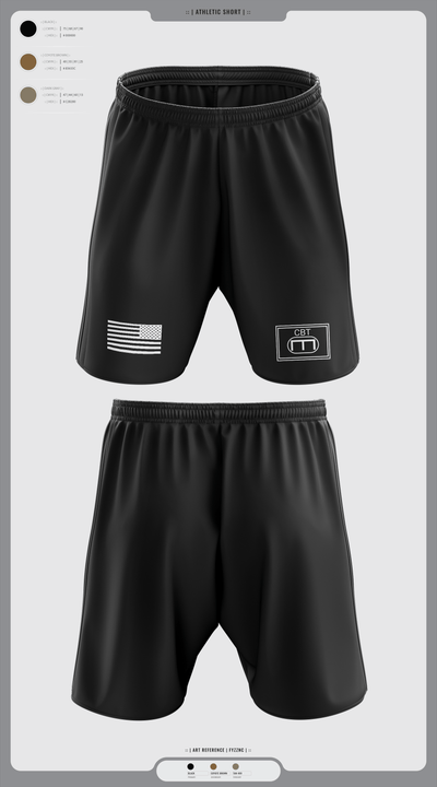58th CEC-A 67069025 Athletic Shorts With Pockets - 1