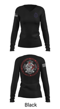 GFR Station 3 95444418 Women's Long Sleeve V-neck Shirt - 37