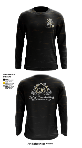Long Sleeve Performance Shirt, CJB total remodeling llc, , Teamtime, Team time, sublimation, custom sports apparel, team uniforms, spirit wear, spiritwear, sports uniforms, custom shirts, team store, custom team store, fundraiser sports, apparel fundraiser