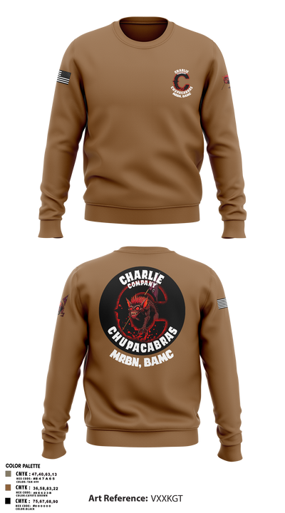 C Co Chupacabras Crew Neck Sweatshirt - 5