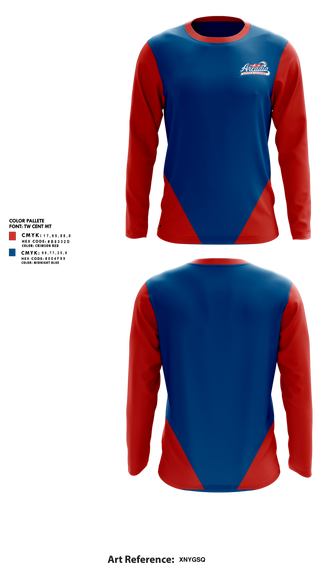 Long Sleeve Performance Shirt, Arcadia Little League Baseball, Baseball, Teamtime, Team time, sublimation, custom sports apparel, team uniforms, spirit wear, spiritwear, sports uniforms, custom shirts, team store, custom team store, fundraiser sports, apparel fundraiser