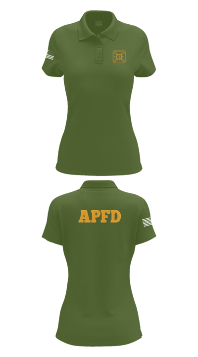 APSLFD 19423185 Women's Short Sleeve Performance Polo  - 55