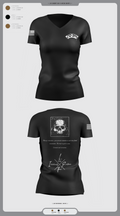TRF 911 66573604 Women's Short Sleeve V-neck Shirt - 4