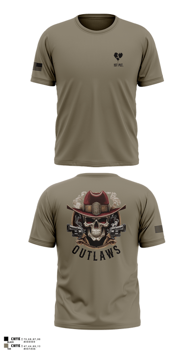 Outlaw Platoon 57260663 Old School Cotton Feel Shirt - 2