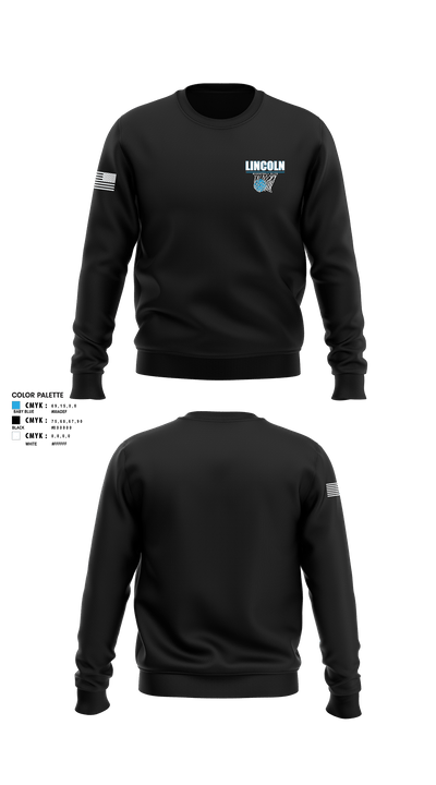 Lincoln Basketball Elite 18971847 Crew Neck Sweatshirt - 1