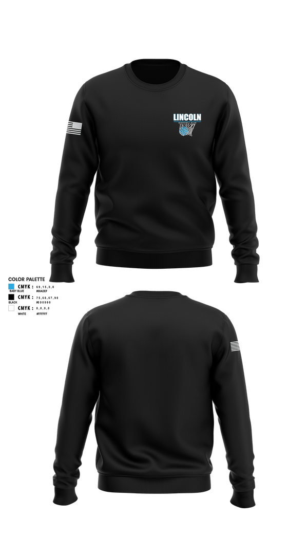 Crew Neck Sweatshirt, A2Z Select, Men's Basketball, Teamtime, Team time, sublimation, custom sports apparel, team uniforms, spirit wear, spiritwear, sports uniforms, custom shirts, team store, custom team store, fundraiser sports, apparel fundraiser