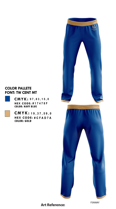 Notre Dame Catholic High School Golf 8947293 Sweatpants - 1