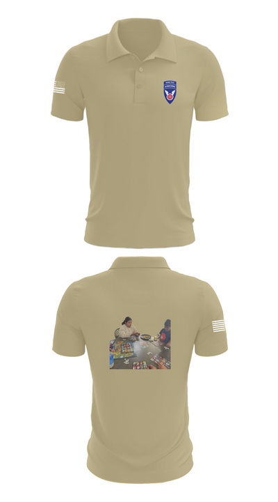 11th ABN DIV WO 32210325 Short Sleeve Performance Polo - 87