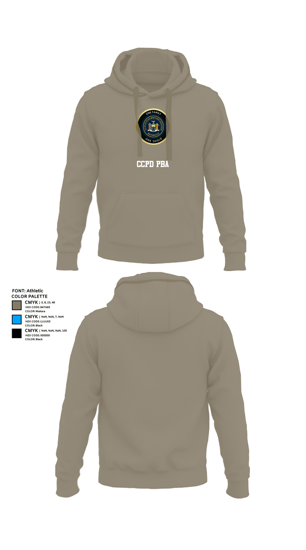 Hoodie, CCPD PBA, , Teamtime, Team time, sublimation, custom sports apparel, team uniforms, spirit wear, spiritwear, sports uniforms, custom shirts, team store, custom team store, fundraiser sports, apparel fundraiser
