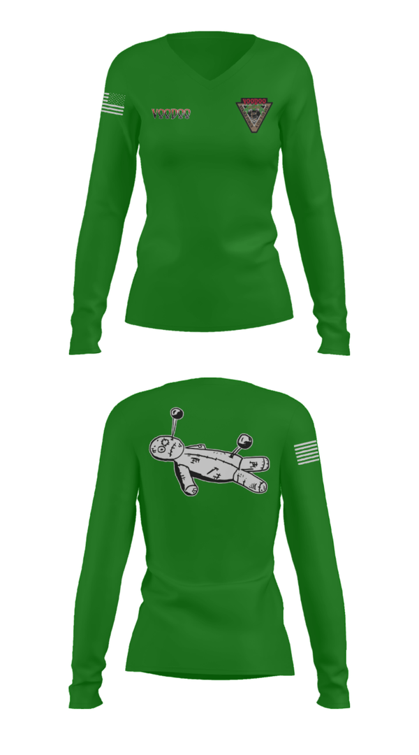 Women's Long Sleeve Vneck Shirt, A Co.2-10 AHB, , Teamtime, Team time, sublimation, custom sports apparel, team uniforms, spirit wear, spiritwear, sports uniforms, custom shirts, team store, custom team store, fundraiser sports, apparel fundraiser