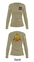 SOUTH CAROLINA ARMY NATIONAL GUARD 14160186 Women's Long Sleeve V-neck Shirt - 92