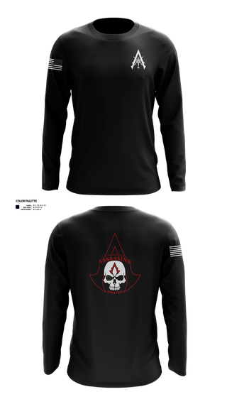 Long Sleeve Performance Shirt, A Co. 1-3 AB, Army, Teamtime, Team time, sublimation, custom sports apparel, team uniforms, spirit wear, spiritwear, sports uniforms, custom shirts, team store, custom team store, fundraiser sports, apparel fundraiser