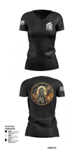 1-144 FA BN 25203641 Women's Short Sleeve V-neck Shirt - 133