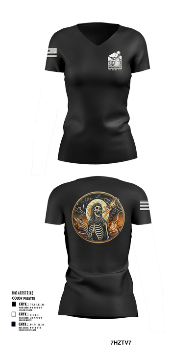 1-144 FA BN 25203641 Women's Short Sleeve V-neck Shirt - 133