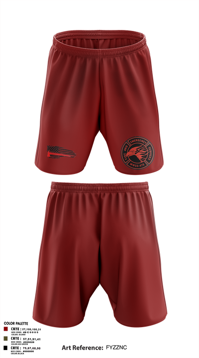 Marine Wing Support Squadron 473 1974878 Athletic Shorts With Pockets - 1
