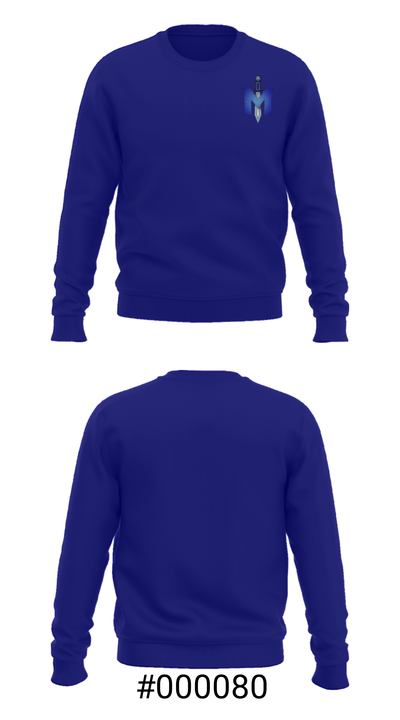 iMater Knights 12068030 Crew Neck Sweatshirt - 16