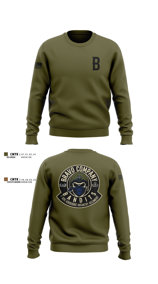 Crew Neck Sweatshirt, , Army, Teamtime, Team time, sublimation, custom sports apparel, team uniforms, spirit wear, spiritwear, sports uniforms, custom shirts, team store, custom team store, fundraiser sports, apparel fundraiser
