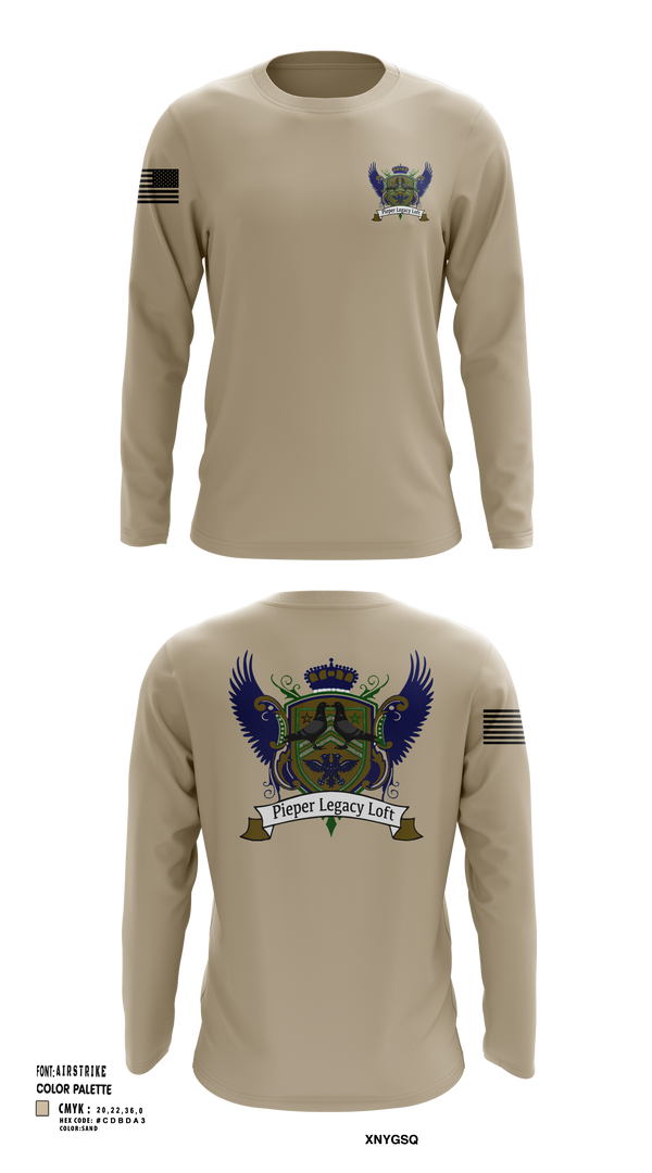 Long Sleeve Performance Shirt, Pieper Legacy Loft, , Teamtime, Team time, sublimation, custom sports apparel, team uniforms, spirit wear, spiritwear, sports uniforms, custom shirts, team store, custom team store, fundraiser sports, apparel fundraiser