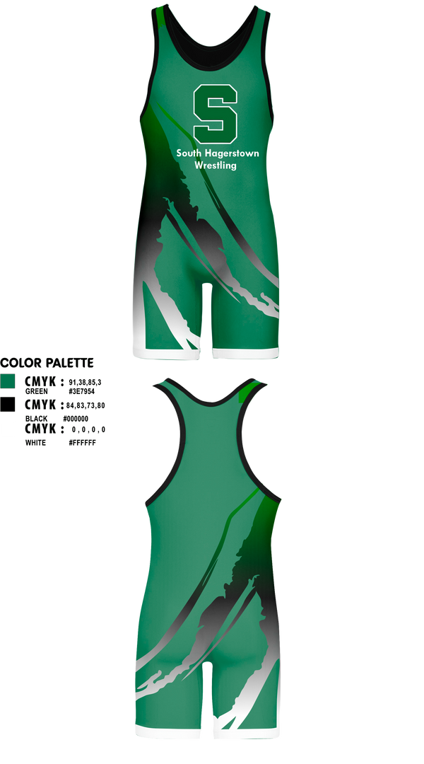 Wrestling Singlet, South Hagerstown High School Wrestling, Wrestling, Teamtime, Team time, sublimation, custom sports apparel, team uniforms, spirit wear, spiritwear, sports uniforms, custom shirts, team store, custom team store, fundraiser sports, apparel fundraiser