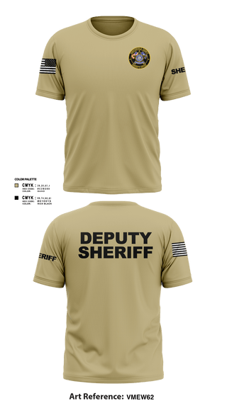 Short Sleeve Performance Shirt, Chesterfield County Sheriff Office, Police, Teamtime, Team time, sublimation, custom sports apparel, team uniforms, spirit wear, spiritwear, sports uniforms, custom shirts, team store, custom team store, fundraiser sports, apparel fundraiser