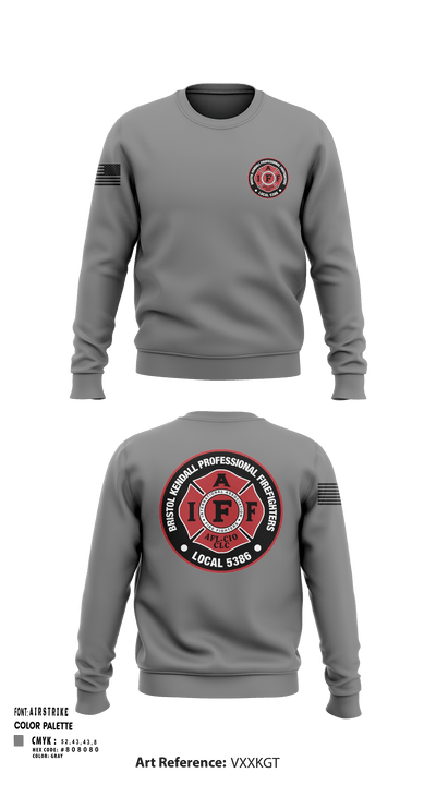 Local 5386 36178250 Crew Neck Sweatshirt - 119