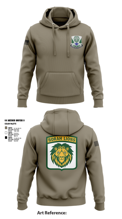 Borah High School JROTC 12046819 Hoodie - 1