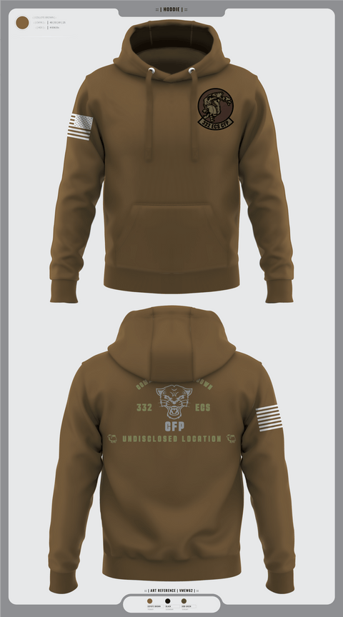 Hoodie, 332 ECS SCOS, Air Force, Teamtime, Team time, sublimation, custom sports apparel, team uniforms, spirit wear, spiritwear, sports uniforms, custom shirts, team store, custom team store, fundraiser sports, apparel fundraiser