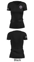 Madison County High School Cross Country 93008689 Women's Short Sleeve V-neck Shirt - 38
