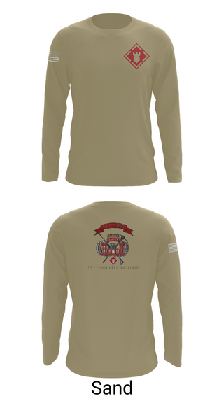 Long Sleeve Performance Shirt, 264 EN CO, Army, Teamtime, Team time, sublimation, custom sports apparel, team uniforms, spirit wear, spiritwear, sports uniforms, custom shirts, team store, custom team store, fundraiser sports, apparel fundraiser