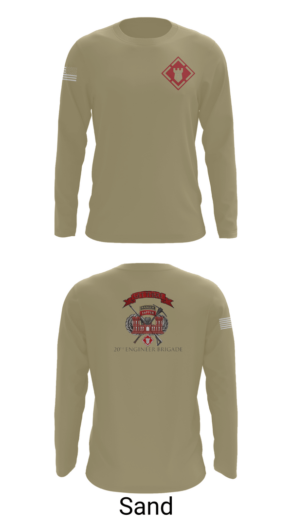 Long Sleeve Performance Shirt, 264 EN CO, Army, Teamtime, Team time, sublimation, custom sports apparel, team uniforms, spirit wear, spiritwear, sports uniforms, custom shirts, team store, custom team store, fundraiser sports, apparel fundraiser