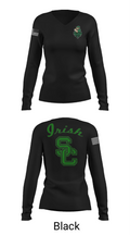Springfield Catholic High School Soccer 49768521 Women's Long Sleeve V-neck Shirt - 35