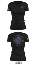 USS AMERICA LHA6 62231282 Women's Short Sleeve V-neck Shirt - 27