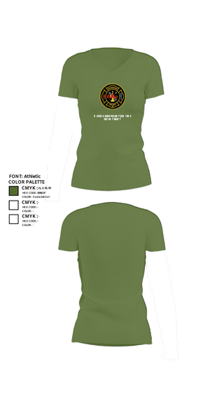 Womens Short Sleeve Vneck Shirt, Ravenswood Volunteer Fire Department, , Teamtime, Team time, sublimation, custom sports apparel, team uniforms, spirit wear, spiritwear, sports uniforms, custom shirts, team store, custom team store, fundraiser sports, apparel fundraiser