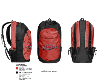Gear Bag, West Mo Hitters, Baseball, Teamtime, Team time, sublimation, custom sports apparel, team uniforms, spirit wear, spiritwear, sports uniforms, custom shirts, team store, custom team store, fundraiser sports, apparel fundraiser