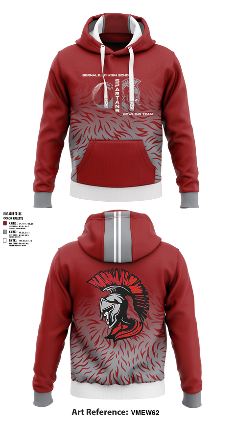 Hoodie, Bernalillo High School Bowling, Bowling, Teamtime, Team time, sublimation, custom sports apparel, team uniforms, spirit wear, spiritwear, sports uniforms, custom shirts, team store, custom team store, fundraiser sports, apparel fundraiser