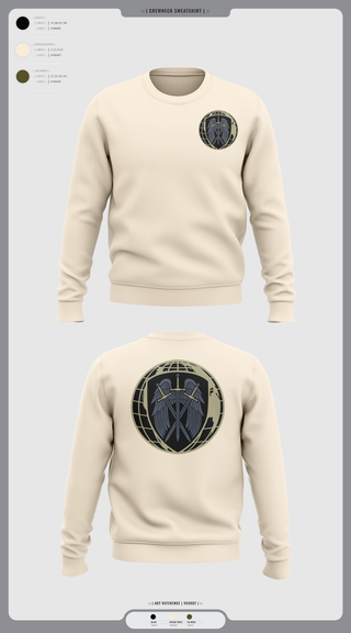 Crew Neck Sweatshirt, Overwatch Defense International, , Teamtime, Team time, sublimation, custom sports apparel, team uniforms, spirit wear, spiritwear, sports uniforms, custom shirts, team store, custom team store, fundraiser sports, apparel fundraiser