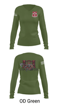 937th CEC-A, 40th BEB 9516475 Women's Long Sleeve V-neck Shirt -1 57