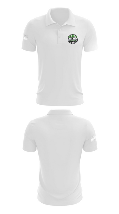 Orland Youth Association - OYA Baseball 38787499 Short Sleeve Performance Polo - 9