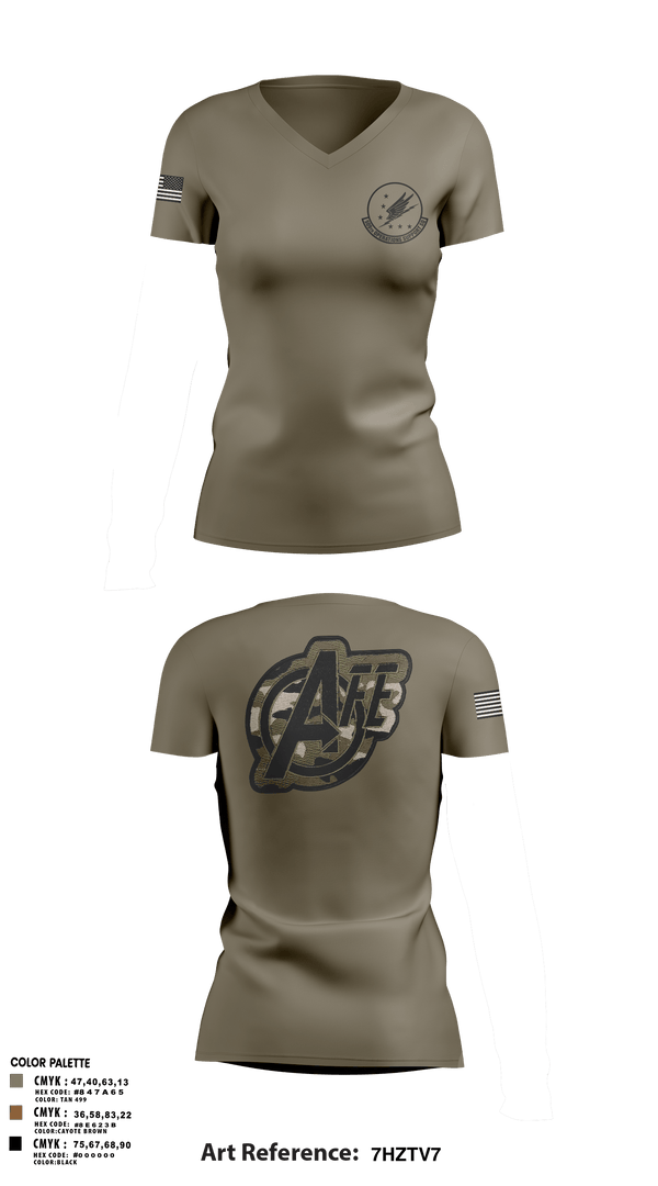 Womens Short Sleeve Vneck Shirt, 509 OSS, Air Force, Teamtime, Team time, sublimation, custom sports apparel, team uniforms, spirit wear, spiritwear, sports uniforms, custom shirts, team store, custom team store, fundraiser sports, apparel fundraiser