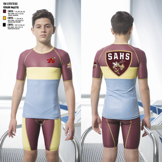 Short Sleeve Performance Shirt, St Augustine Yellow Jackets, Swimming, Teamtime, Team time, sublimation, custom sports apparel, team uniforms, spirit wear, spiritwear, sports uniforms, custom shirts, team store, custom team store, fundraiser sports, apparel fundraiser