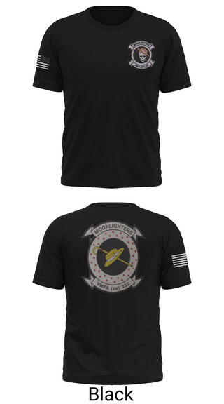 Short Sleeve Performance Shirt, VMFA-332 The Moonlighters, Marines, Teamtime, Team time, sublimation, custom sports apparel, team uniforms, spirit wear, spiritwear, sports uniforms, custom shirts, team store, custom team store, fundraiser sports, apparel fundraiser