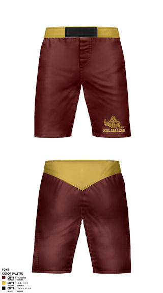 Fight Shorts, Kalamazoo Central High School Wrestling, Wrestling, Teamtime, Team time, sublimation, custom sports apparel, team uniforms, spirit wear, spiritwear, sports uniforms, custom shirts, team store, custom team store, fundraiser sports, apparel fundraiser
